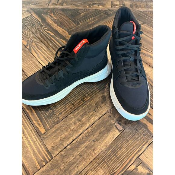 NWOT Sorel Ona Black Lace Up Sneaker Boot Women 8.5 High Top Athletic Hiking - Picture 4 of 13